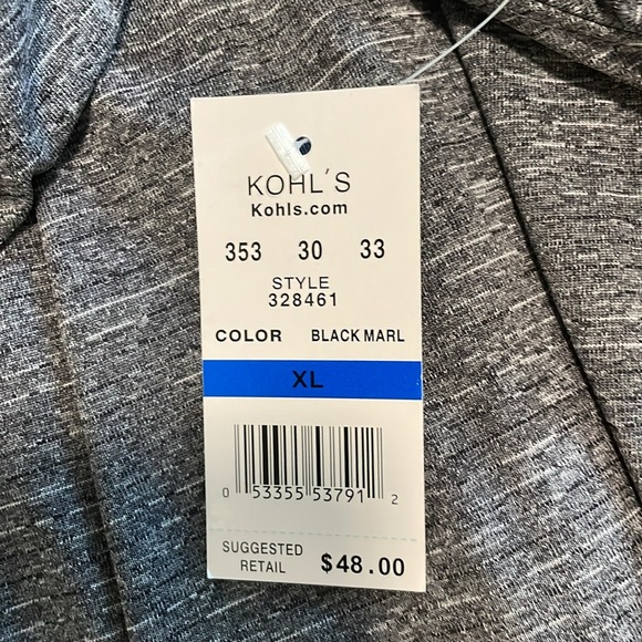 NWT! Haggar Polo Shirt. Short Sleeve. Grey. - Picture 5 of 8